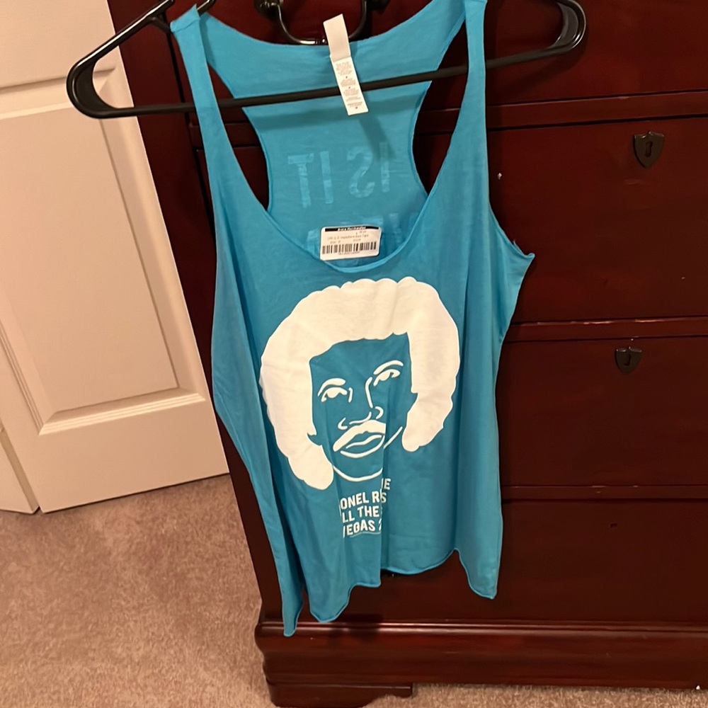 NWT Lionel Richie Vegas residency tank
